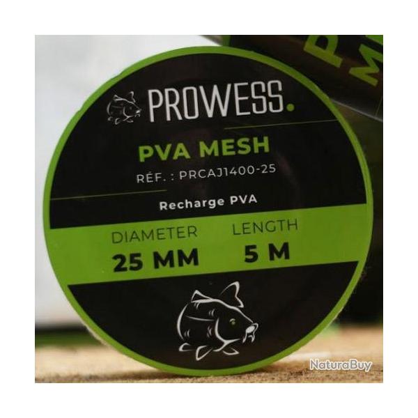 Kit Filet PVA Prowess 25mm 5m (Recharge seule)