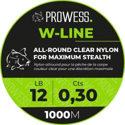 Nylon Prowess W-Line Clear 1000m 0.30mm