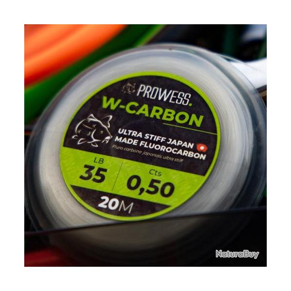 Fluorocarbon Prowess W-Carbon 20m 0.60mm