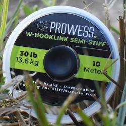 Tresse Prowess W-Hooklink Semi Stiff 10m 15lbs