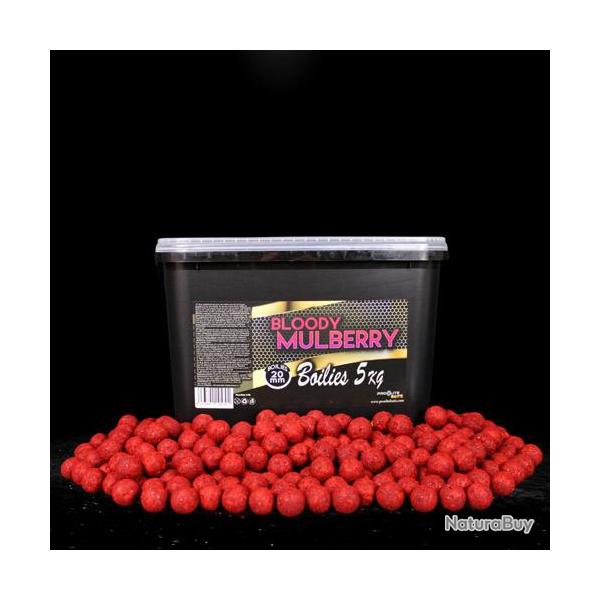 Bouillettes Pro Elite Baits Gold Bloody Mulberry 20mm 5kg