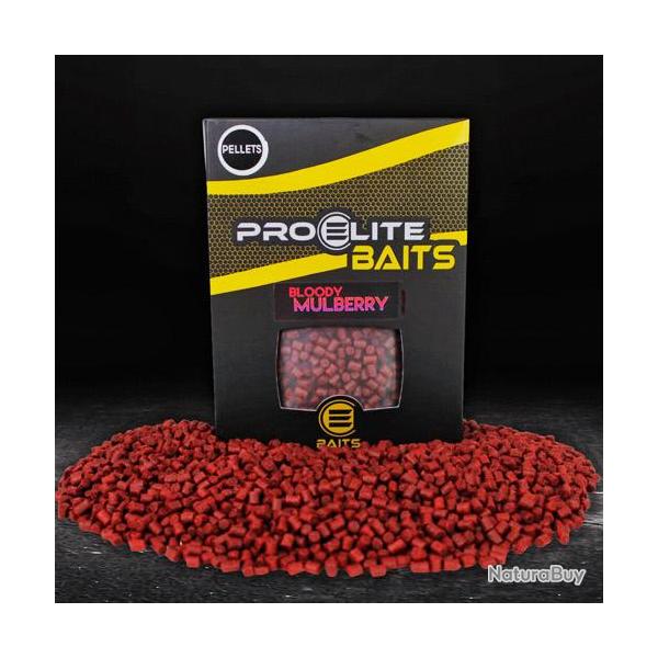 Pellets Pro Elite Baits Gold Bloody Mulberry 6mm 1kg