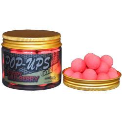 Pop Ups Pro Elite Baits Gold Bloody Mulberry Pink 14mm 150ml