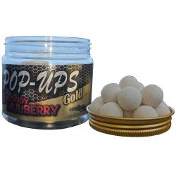 Pop Ups Pro Elite Baits Gold Bloody Mulberry  White 14mm 150ml