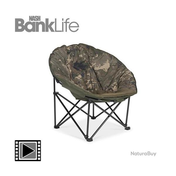 Sige Nash Bank Life Moon Chair Camo