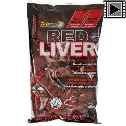 Bouillettes Starbaits PC Red Liver 14mm 800g