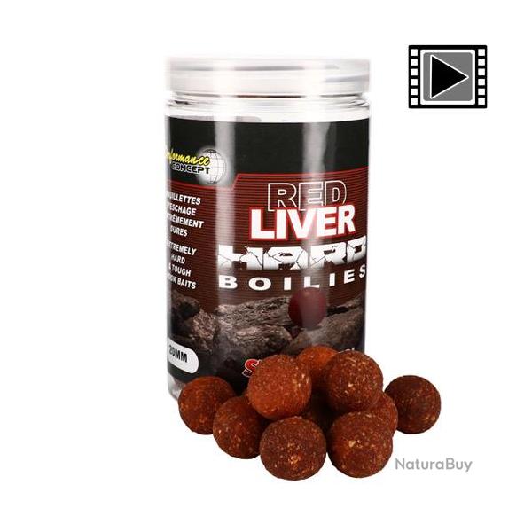 Bouillettes Starbaits PC Red Liver Hard Baits 20mm 200g