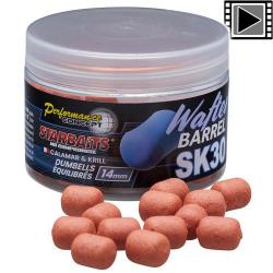 Dumbells Equilibrés Starbaits PC SK30 Wafter Barrel 14mm 50g