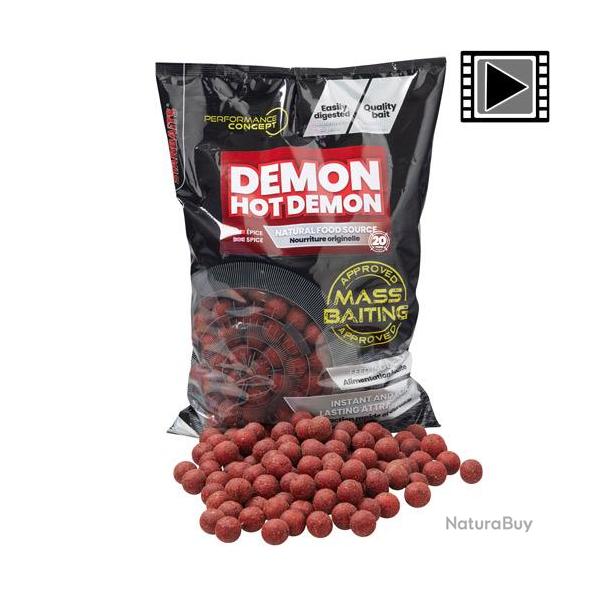 Bouillettes Starbaits PC Hot Demon Mass Baiting 20mm 3kg