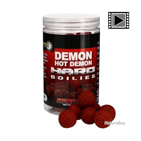 Bouillettes Starbaits PC Hot Demon Hard Baits 20mm 200g