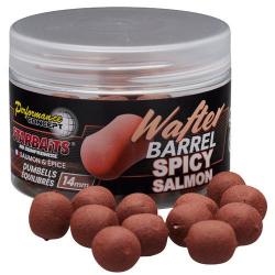 Dumbells Equilibrés Starbaits PC Spicy Salmon Wafter Barrel 14mm 50g