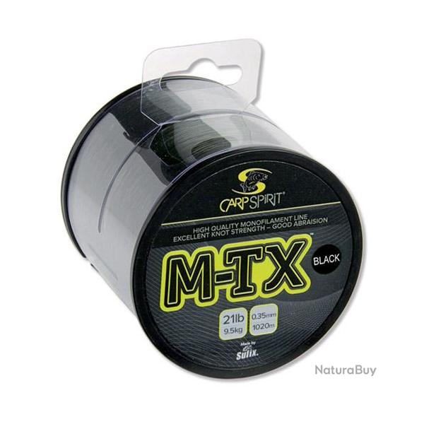 Nylon Carp Spirit M-TX Black 0.35mm 1020m