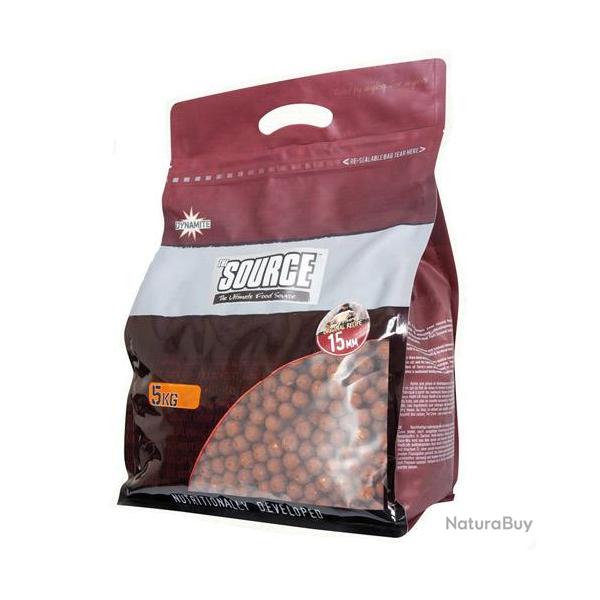 Bouillettes Dynamite Baits The Source 15mm 5kg