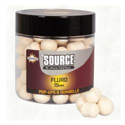 Pop Ups & Dumbells Dynamite Baits The Sourse White Fuoro 15mm