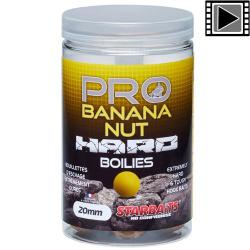 Bouillettes Starbaits Probiotic Banana Nut Hard Baits 20mm 200g