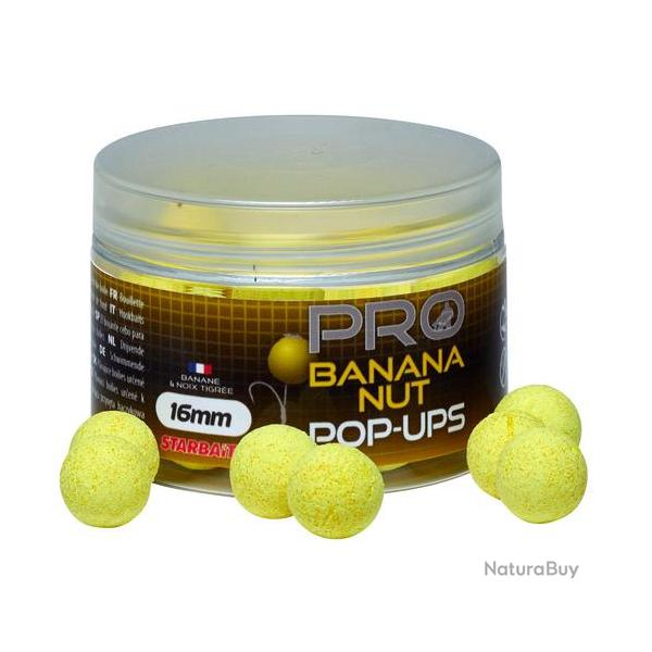 Pop Ups Starbaits Probiotic Banana Nut 16mm 50g