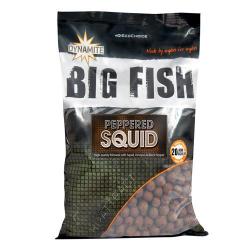 Bouillettes Dynamite Baits Peppered Squid 20mm 1.8kg