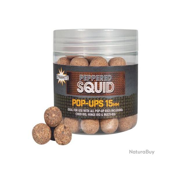 Pop UpsDynamite Baits Peppered Squid 15mm