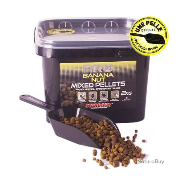 Pellets Starbaits Probiotic Banana Nut 2kg