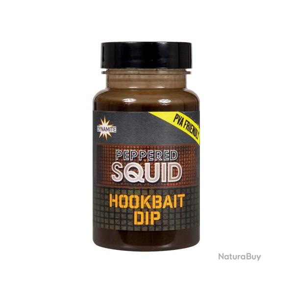 Boster Dynamite Baits Peppered Squid Concentrate Dip 100ml