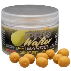 Dumbells Equilibrés Starbaits Probiotic Ginger Squid Wafter Barrel 14mm 50g