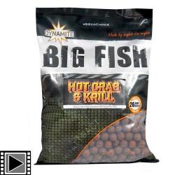 Bouillettes Dynamite Baits Hot Crab & Krill 20mm 1.8kg