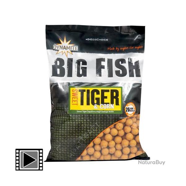 Bouillettes Dynamite Baits Sweet Tiger & Corn 20mm 1.8kg