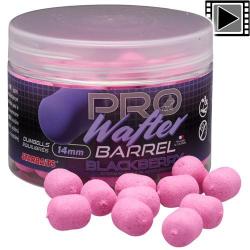 Dumbells Equilibrés Starbaits Probiotic Balck Berry Wafter Barrel 14mm 50g