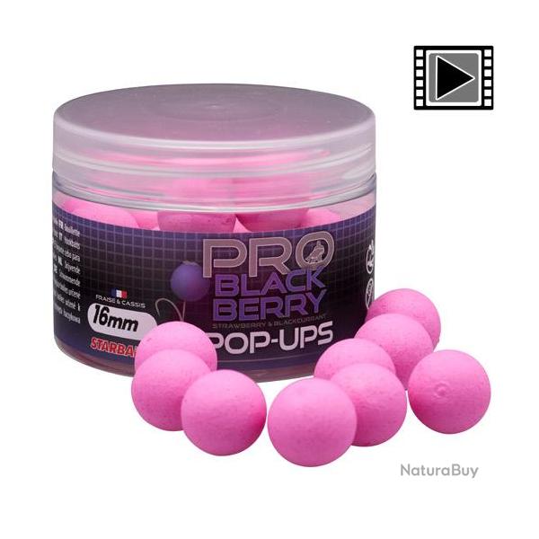 Pop Ups Starbaits Probiotic Blackberry 16mm 50g