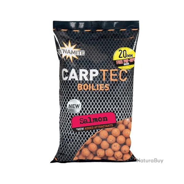 Bouillettes Dynamite Baits Carptec Salmon 20mm 1.8kg