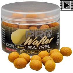 Dumbells Equilibrés Starbaits Probiotic Scopex Krill Wafter Barrel 14mm 50g