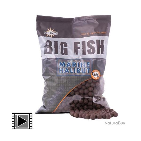 Bouillettes Dynamite Baits Marine Halibut 15mm 1.8kg