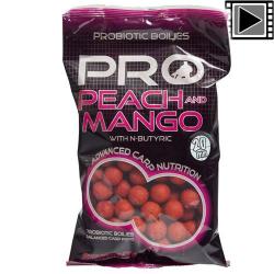 Bouillettes Starbaits Probiotic Peach & Mango 20mm 800g