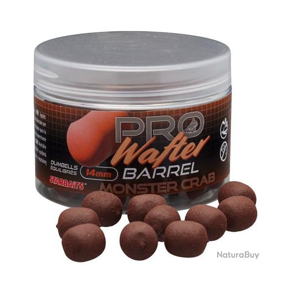 Dumbells Equilibrs Starbaits Probiotic Monster Crab Wafter Barrel 14mm 50g