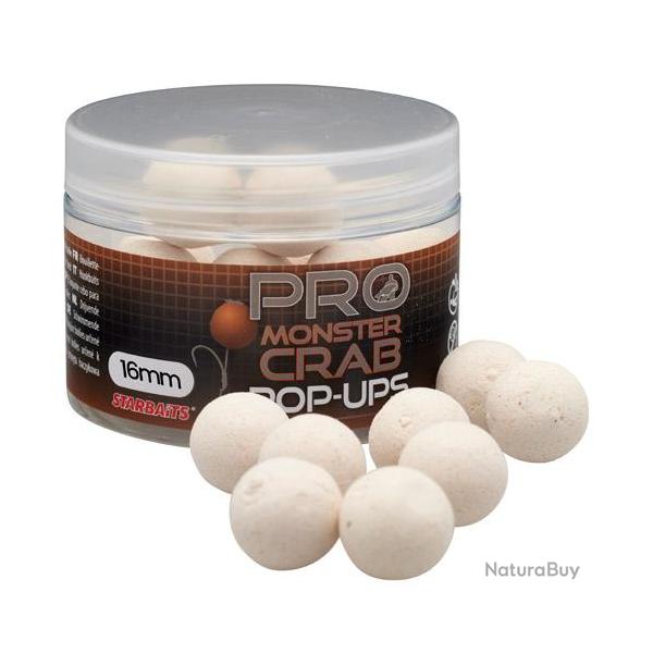 Pop Ups Starbaits Probiotic Monster Crab 16mm 50g