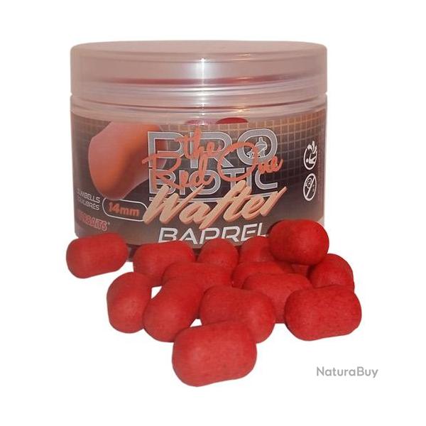 Dumbells Equilibrs Starbaits Probiotic Red Wafter Barrel 14mm 50g