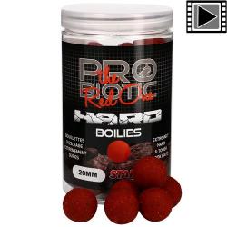 Bouillettes Starbaits Probiotic Red Hard Baits 20mm 200g