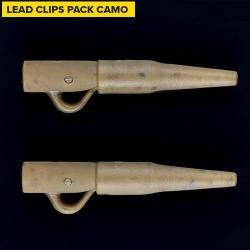Clip Plomb Carp Spirit Lead Clips Pack Camo (par 10)