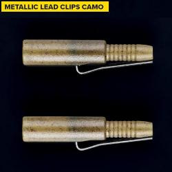 Clip Plomb Carp Spirit Metallic Lead Clips Camo (par 10)