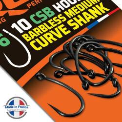 Hameçon ROK Medium Curve Shank Sans Ardillon (par 10) n° 2