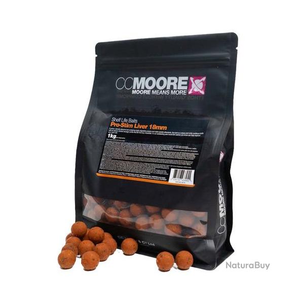 Bouillettes CC Moore Pro-Stim Liver 18mm 1kg