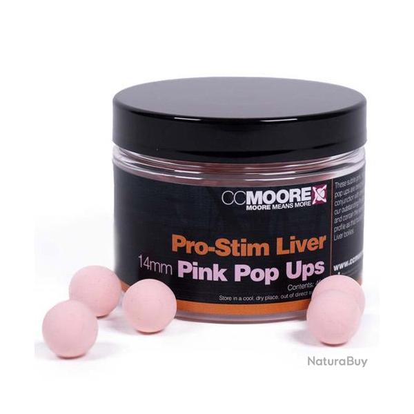 Pop Ups CC Moore Pro-Stim Liver Pink 13/14mm (par 45)