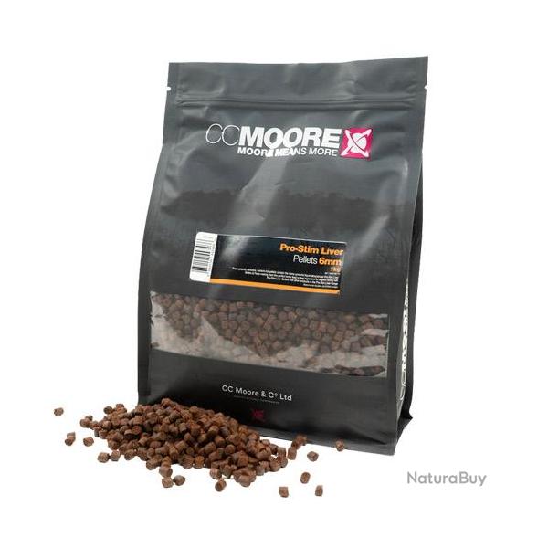 Pellets CC Moore Pro-Stim Liver 6mm 1kg