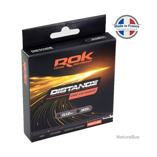 Tresse ROK Distance Spod/Marker Orange 300m 0.12mm