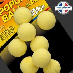 Bouillette ROK Ball Flottant Natural Yellow 12mm (par 15)