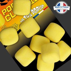 Cube ROK Flottant Natural Yellow 12mm (par 15)