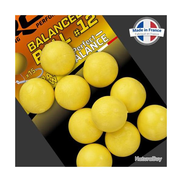 Bouillette ROK Ball Equilibre Natural Yellow 12mm (par 15)