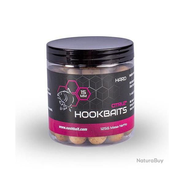 Bouillettes Nash Citruz Hard Hookbaits 20mm 125g