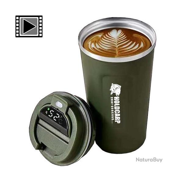 Mug Thermo Holdcarp Inox avec Ecran  Led