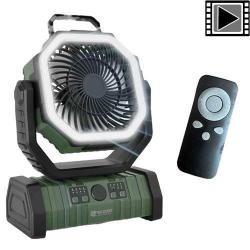 Batterie Holdcarp 20000mAh + Ventilateur intégré avec Télécommande